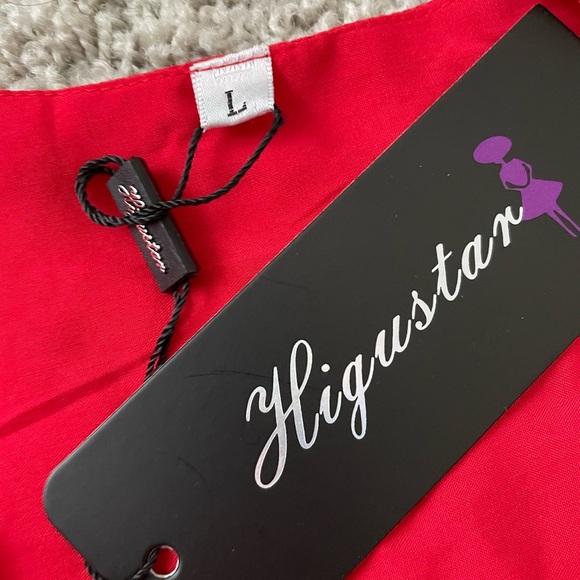 Higustar Embroidered Short Sleeve V Neck Boho Mexican Style Blouse Peasant Tops - Picture 6 of 10